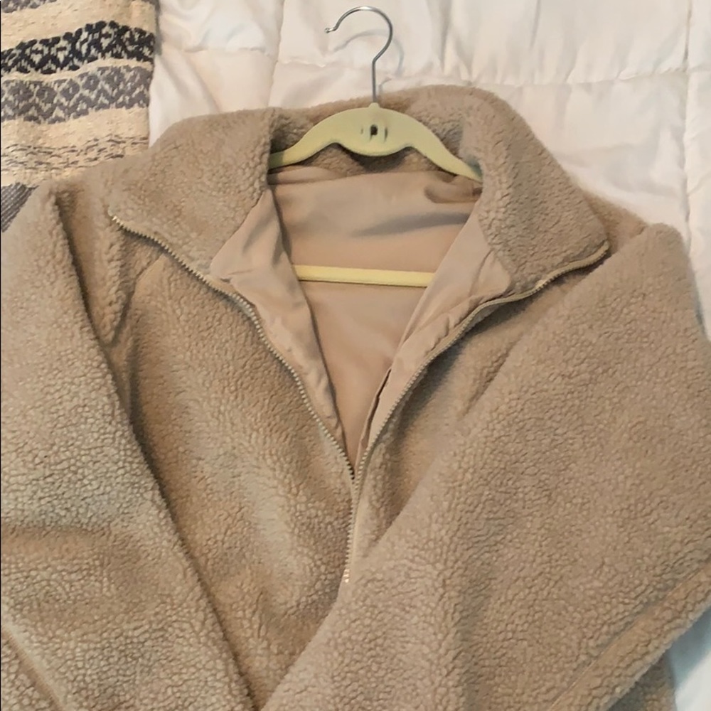 Teddy bear jacket!